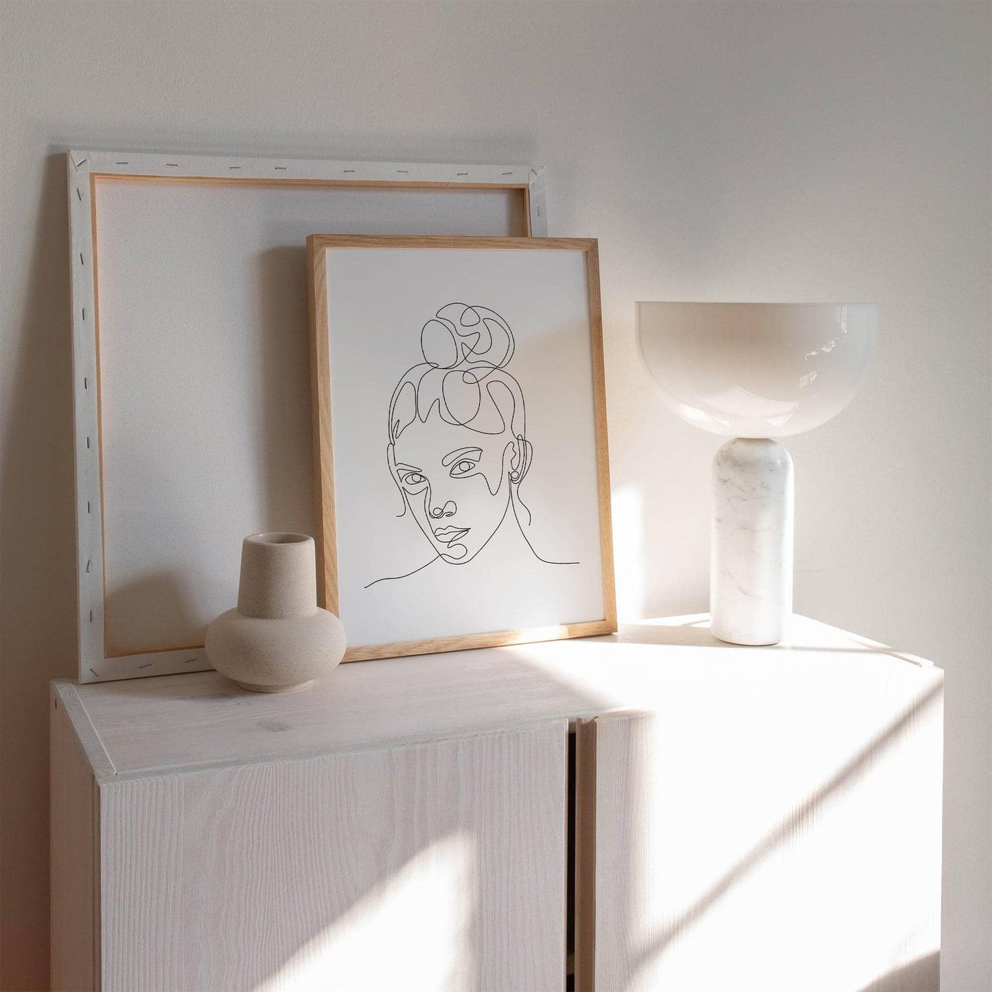 Single Line Drawing Poster - HypeSheriff