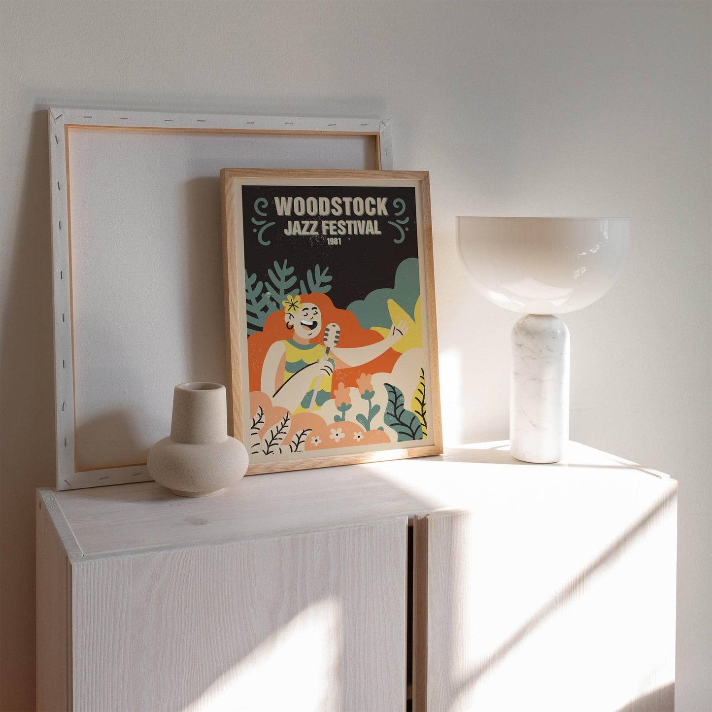 Woodstock Jazz Festival Poster - HypeSheriff