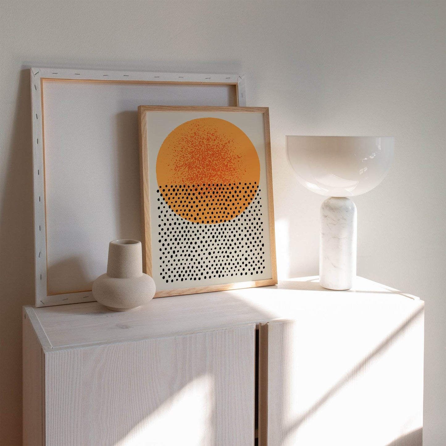 80s Inspired Sunset Poster - HypeSheriff