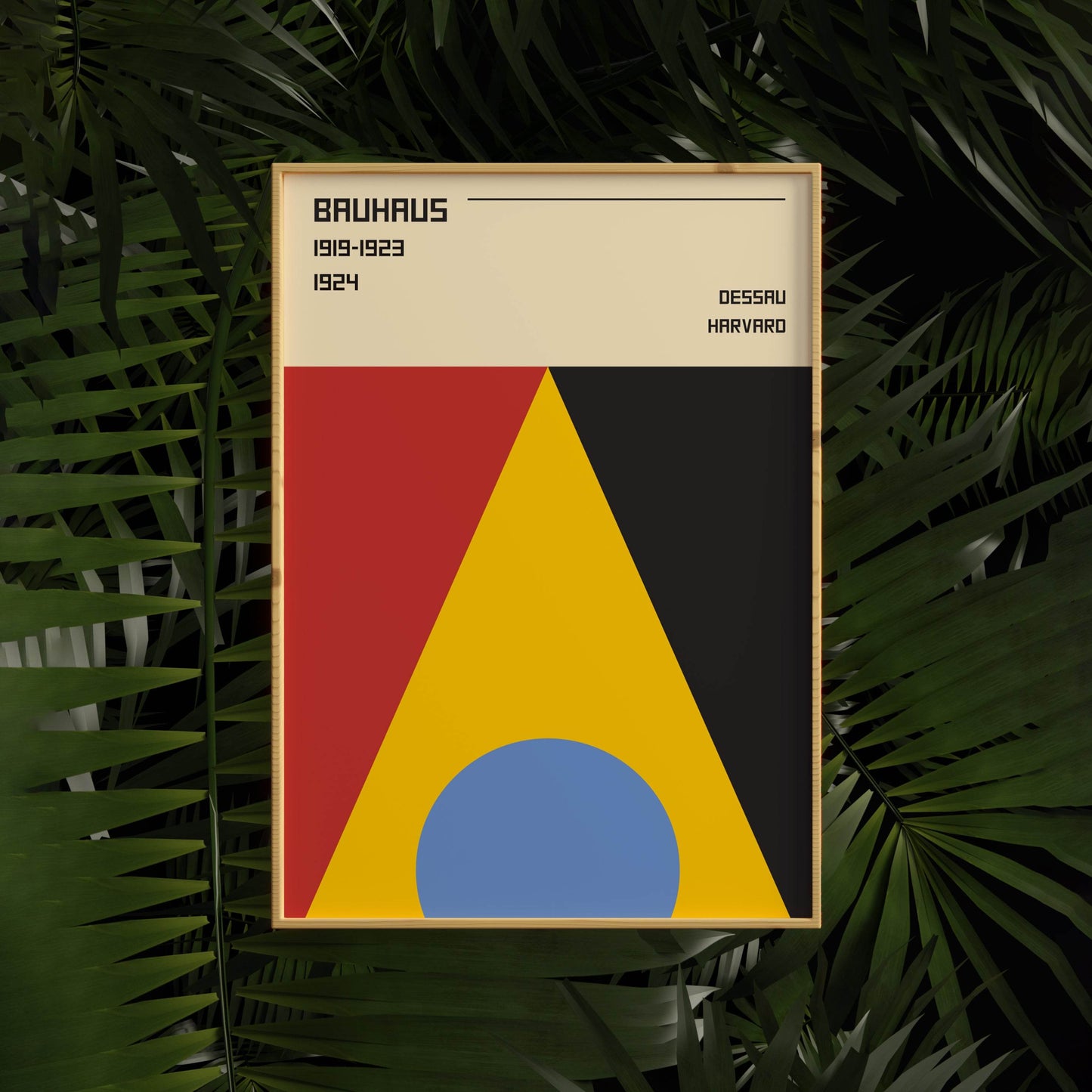 Minimalist Vintage Bauhaus Poster - HypeSheriff