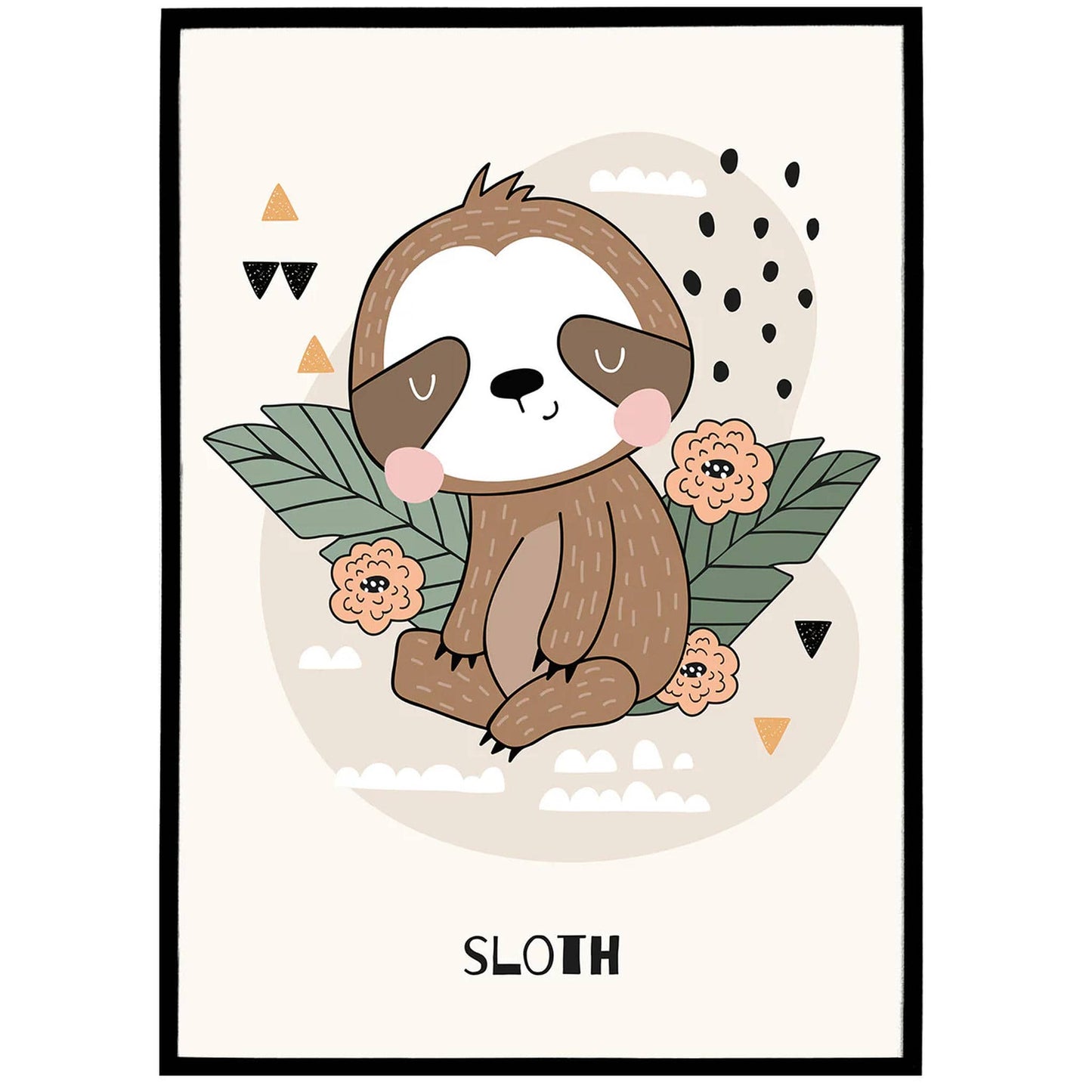 Sloth Poster - HypeSheriff