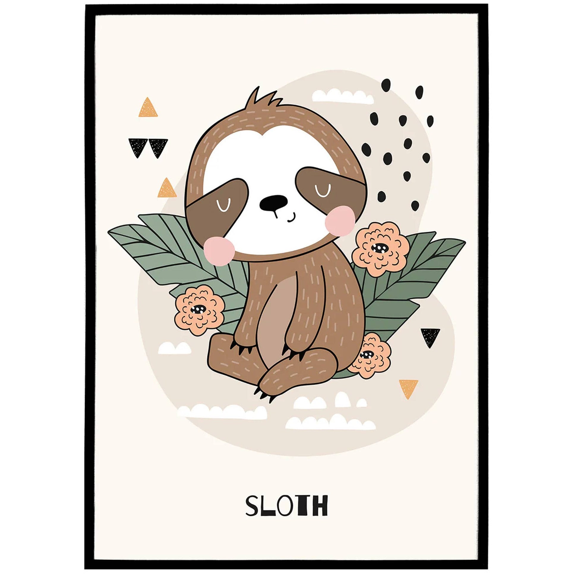 Sloth Poster - HypeSheriff