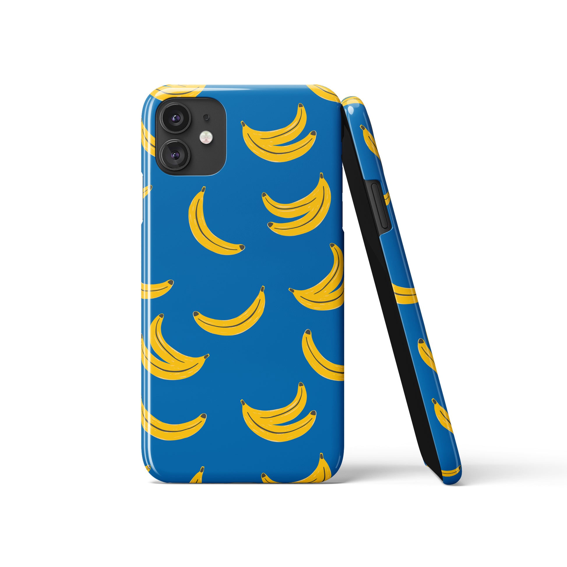Blue Bananas iPhone Case - HypeSheriff
