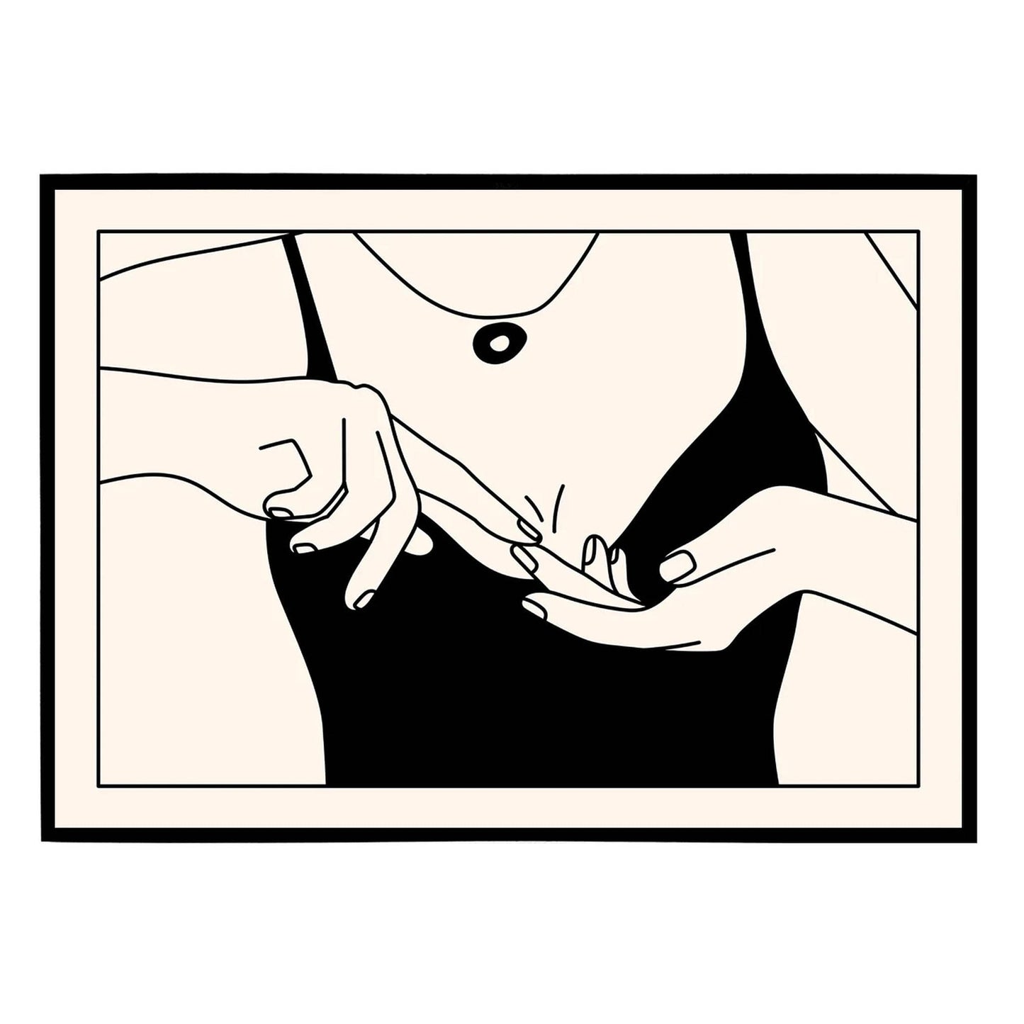 Aesthetic Woman Print - HypeSheriff