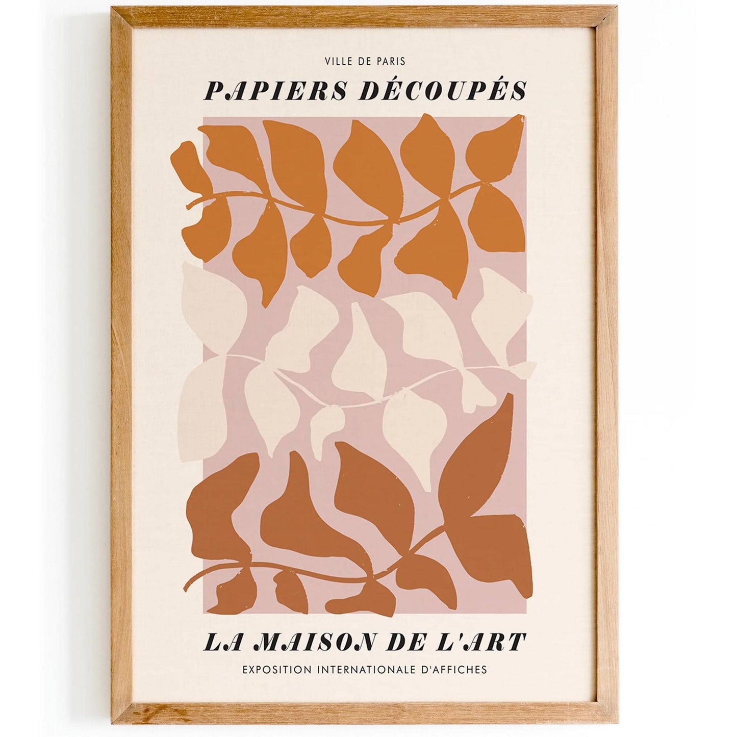 Boho Papiers Decoupes Poster - HypeSheriff