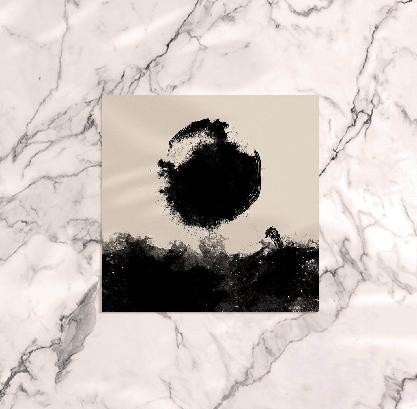 Black and White Square Print - HypeSheriff