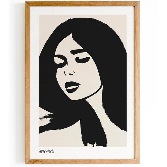 Sleepy Woman II Poster - HypeSheriff