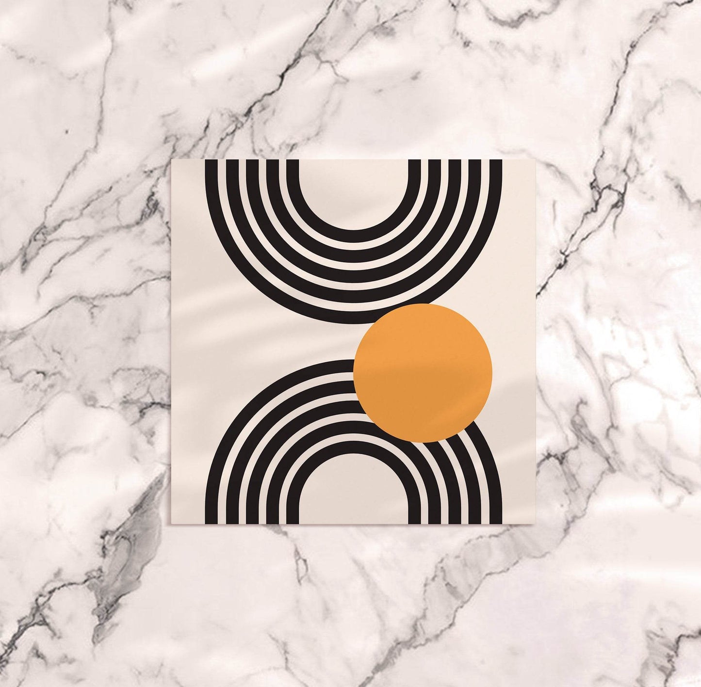 Geometric Square Print - HypeSheriff