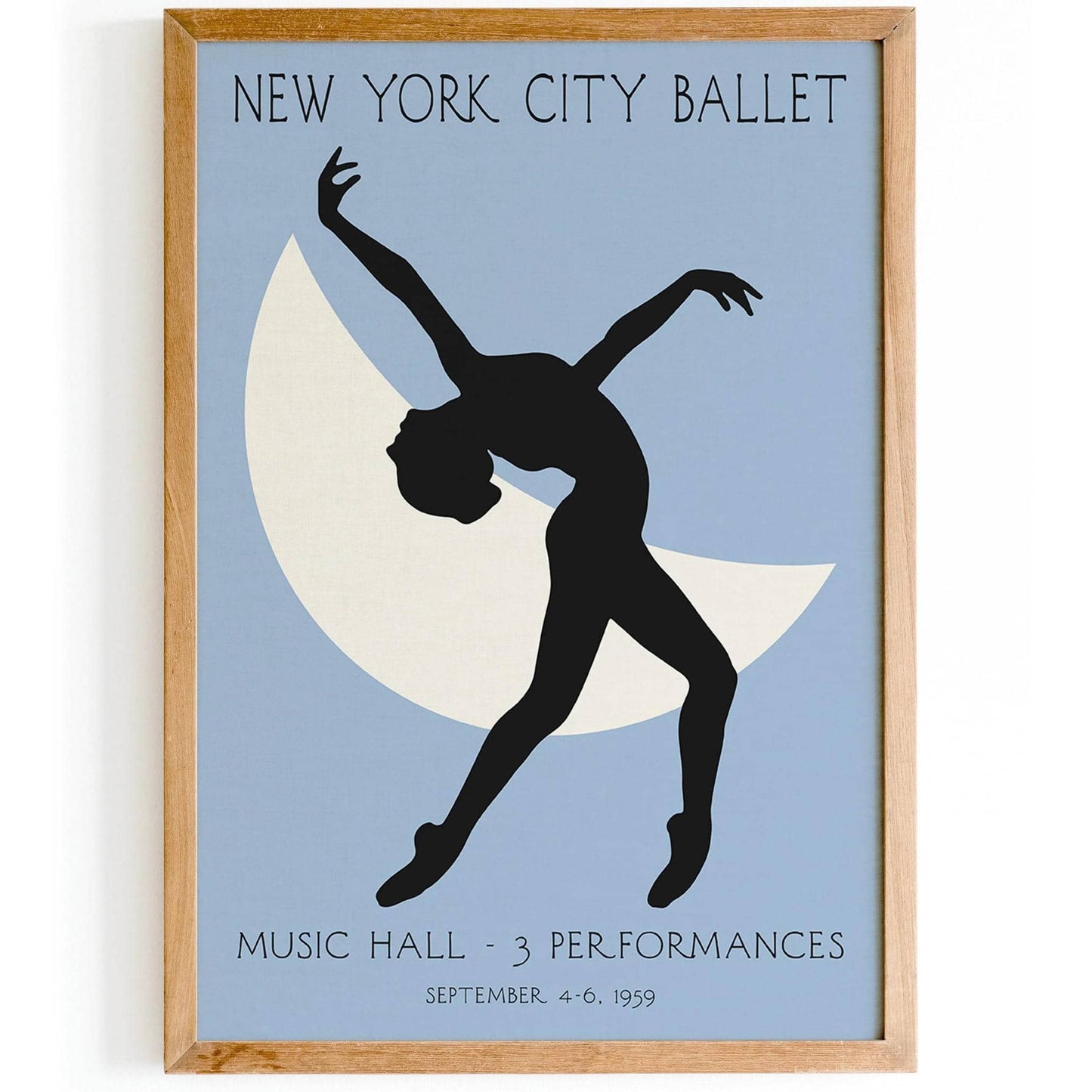 New York City Ballet Dance Poster - HypeSheriff