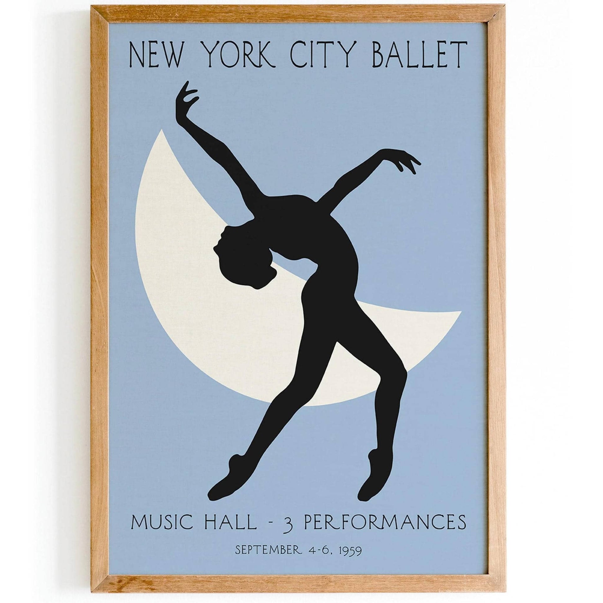New York City Ballet Dance Poster - HypeSheriff