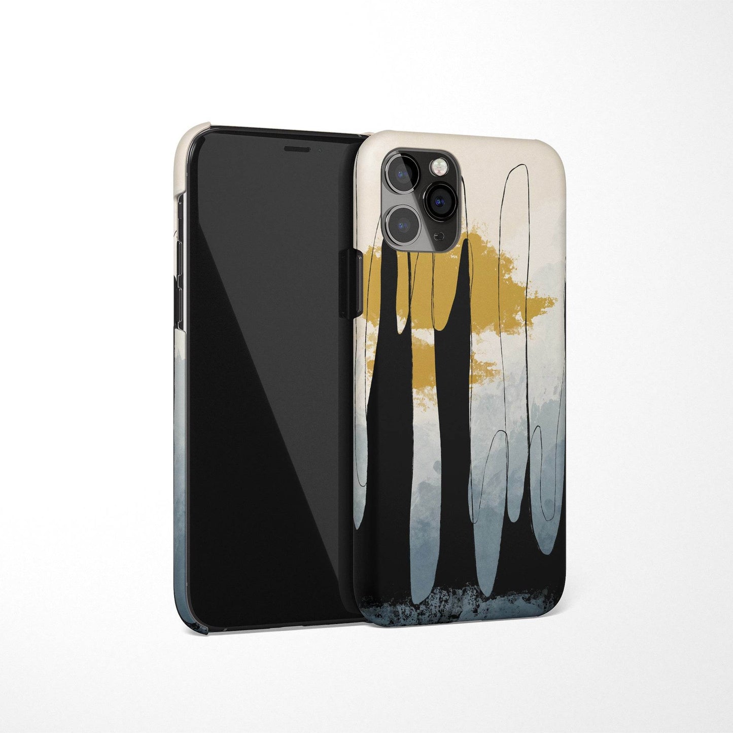 Ink Drawing iPhone Case - HypeSheriff