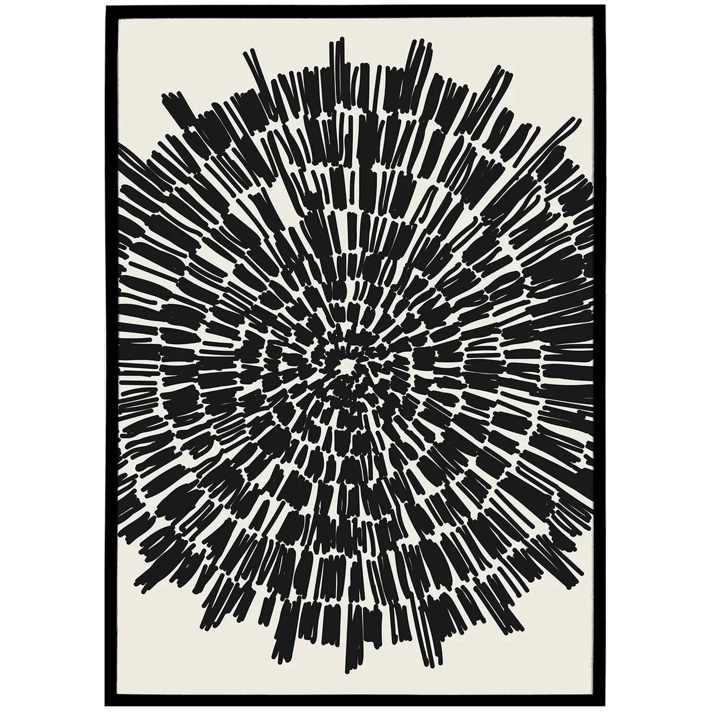 Stamp of Life - Linocut Poster - HypeSheriff