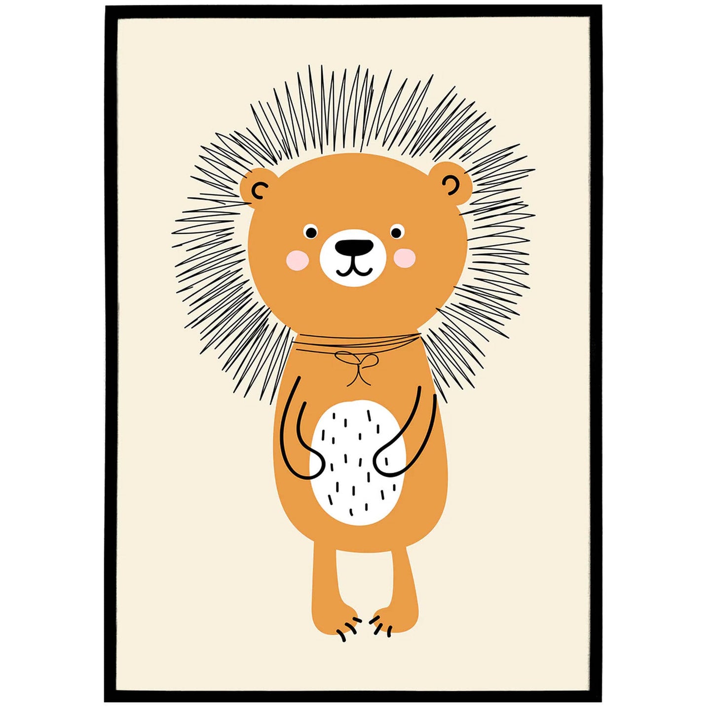 Little Lion Poster - HypeSheriff