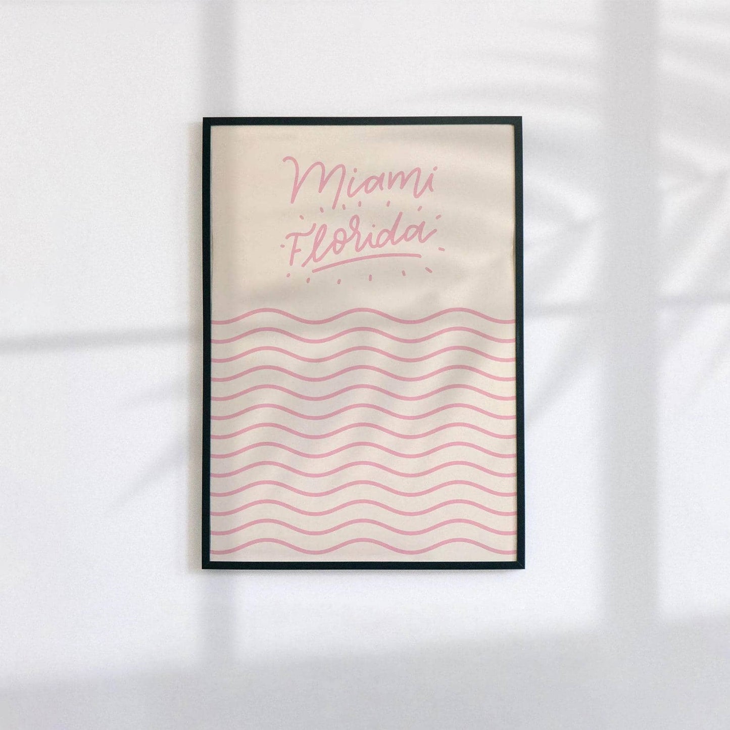 Miami Florida Poster - HypeSheriff