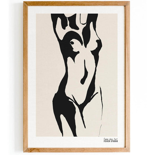 Female Body Poster - HypeSheriff