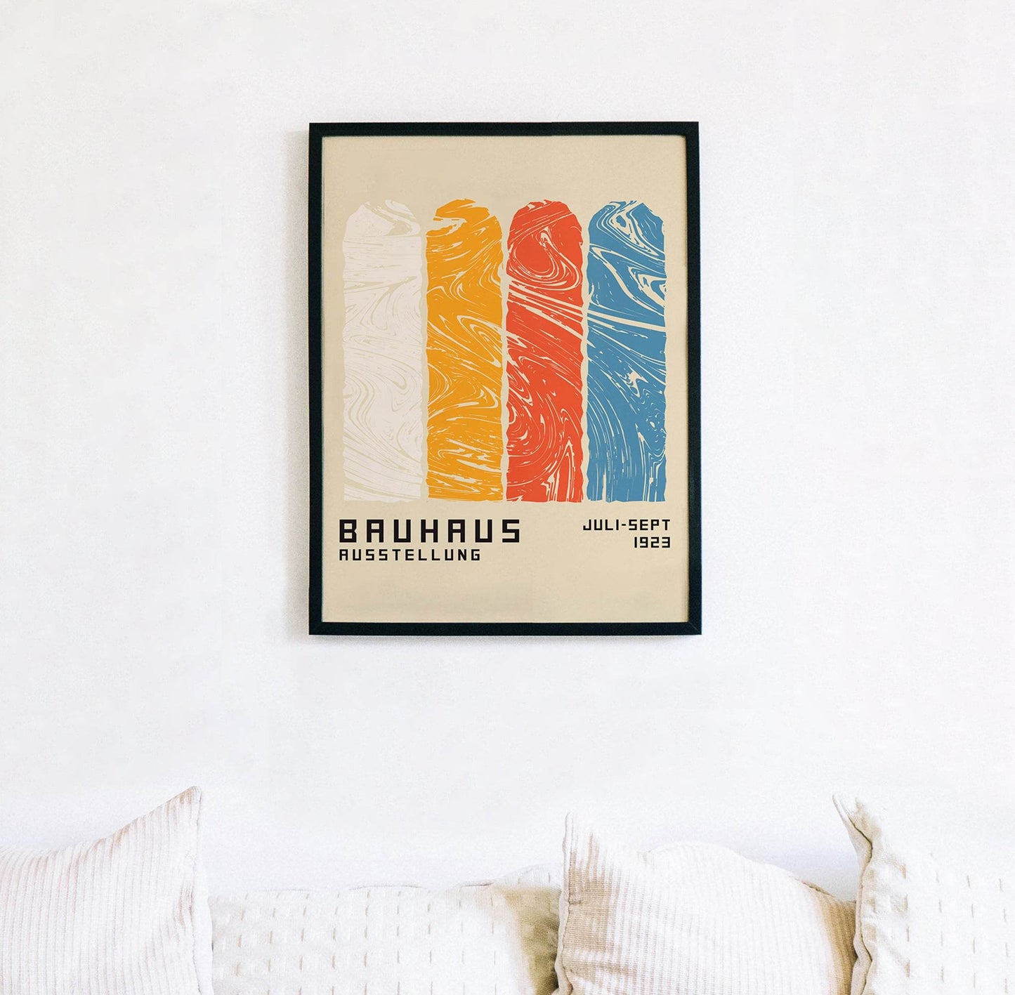 Retro Bauhaus Poster - HypeSheriff
