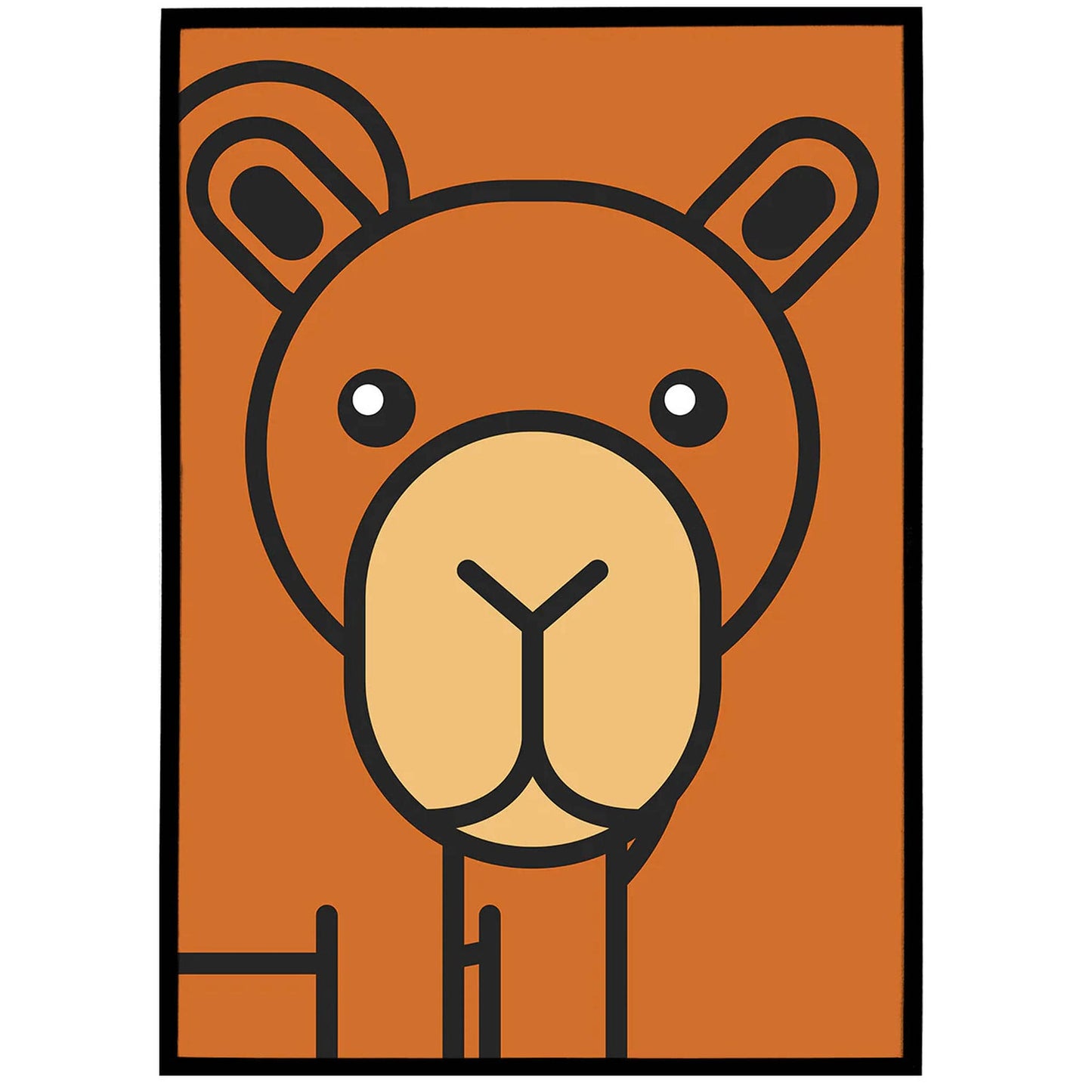 Cute Camel Poster - HypeSheriff