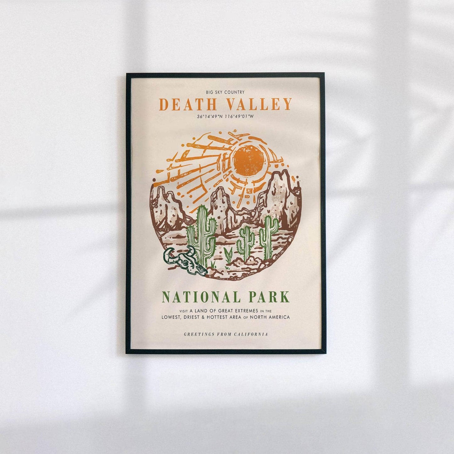 Death Valley Poster - HypeSheriff