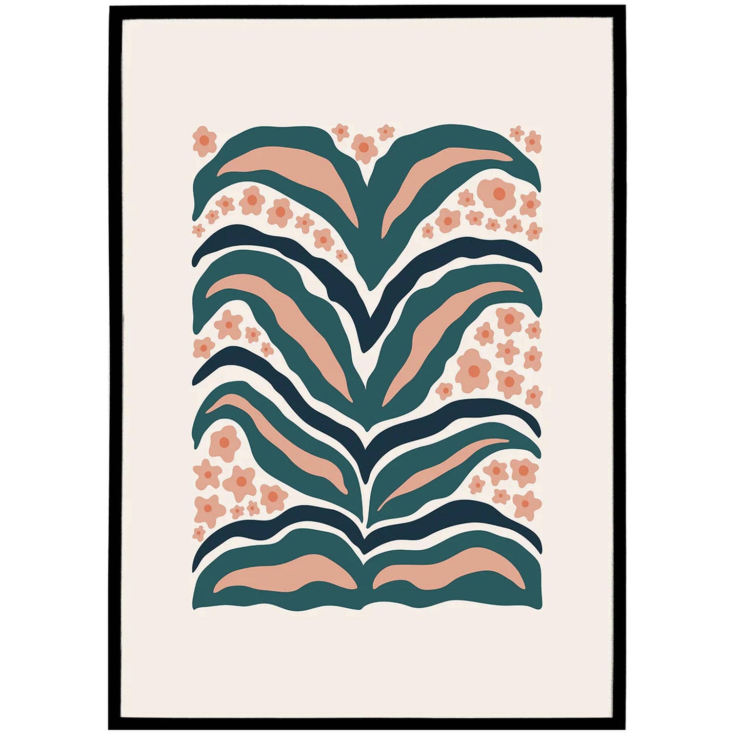 Minimalist Leaf Poster - HypeSheriff