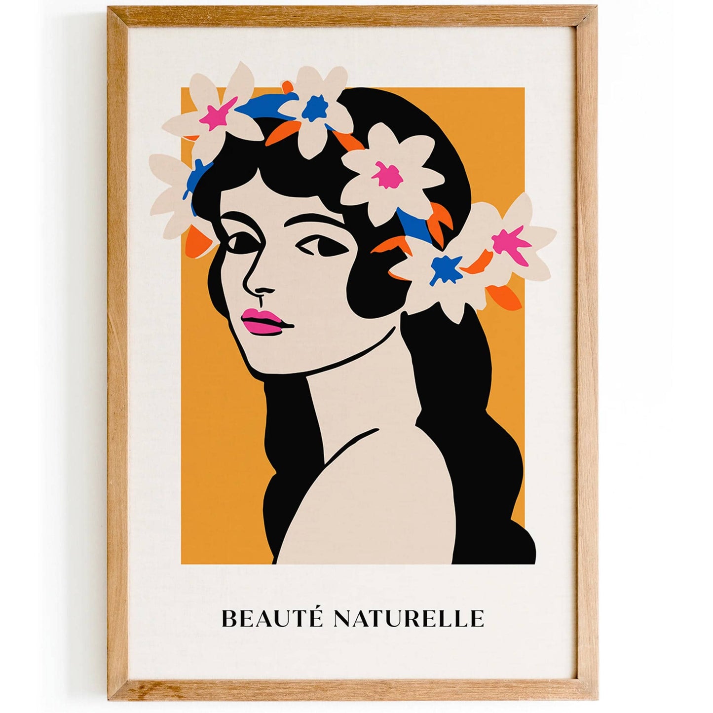 Beaute Naturelle Girl Poster - HypeSheriff
