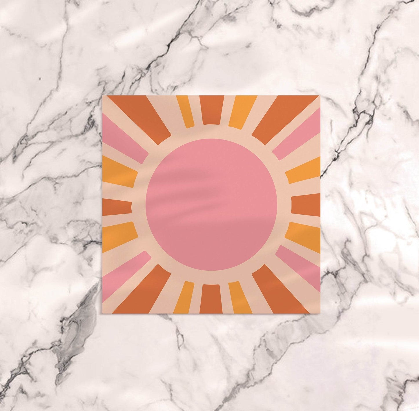 80s Inspired Sun Print - HypeSheriff