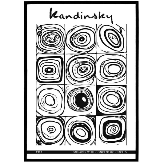 Kandinsky Abstract Poster - HypeSheriff