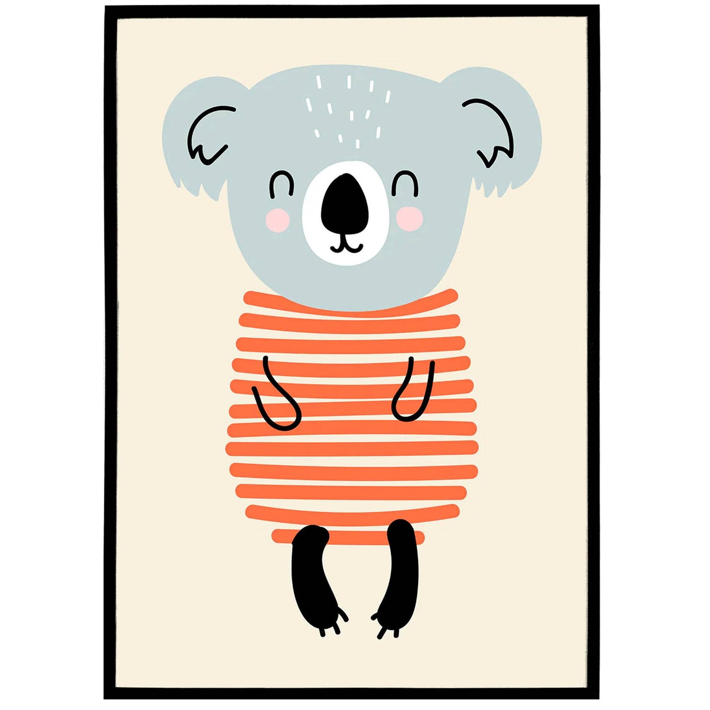 Funny Coala Poster - HypeSheriff