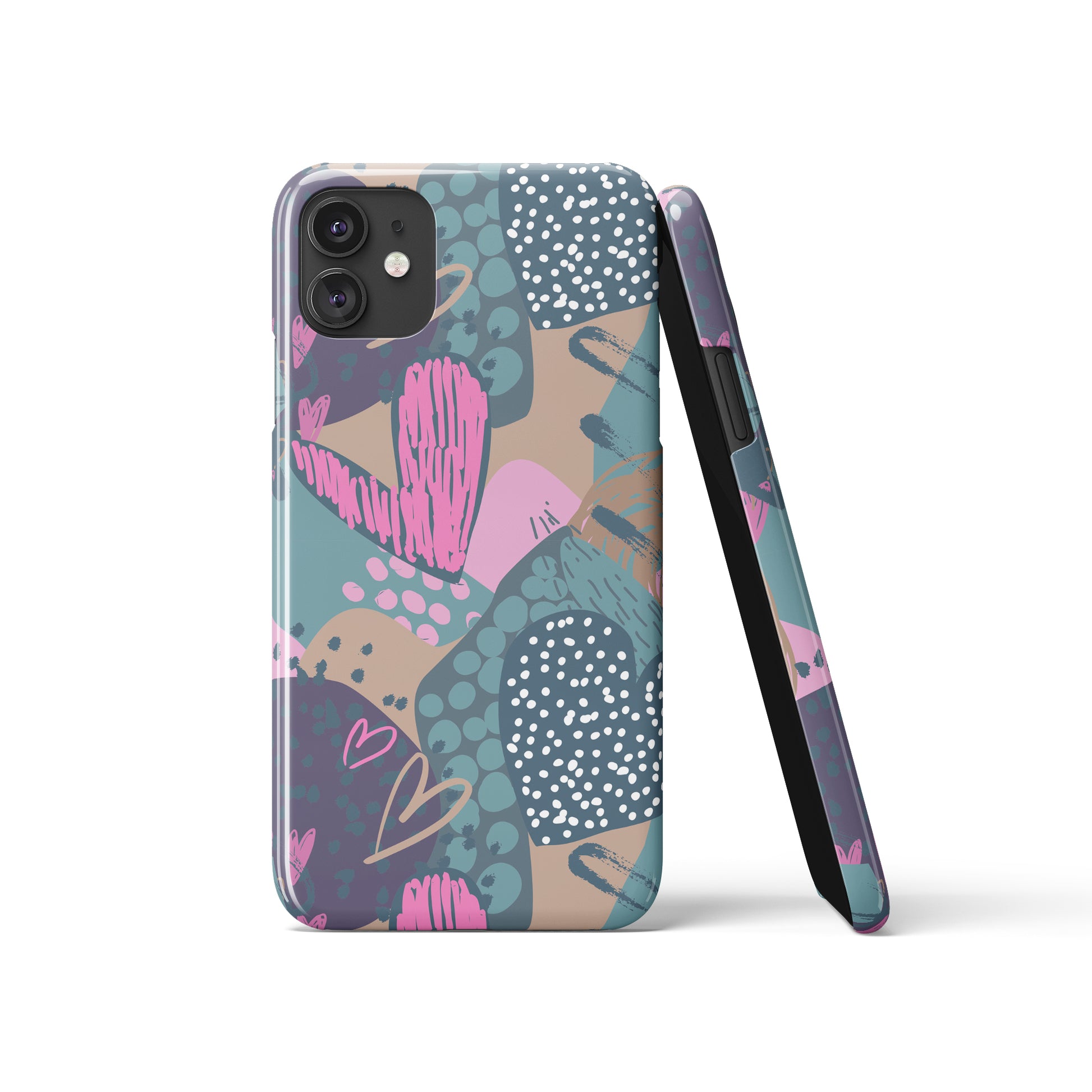 Cute Heart iPhone Case - HypeSheriff