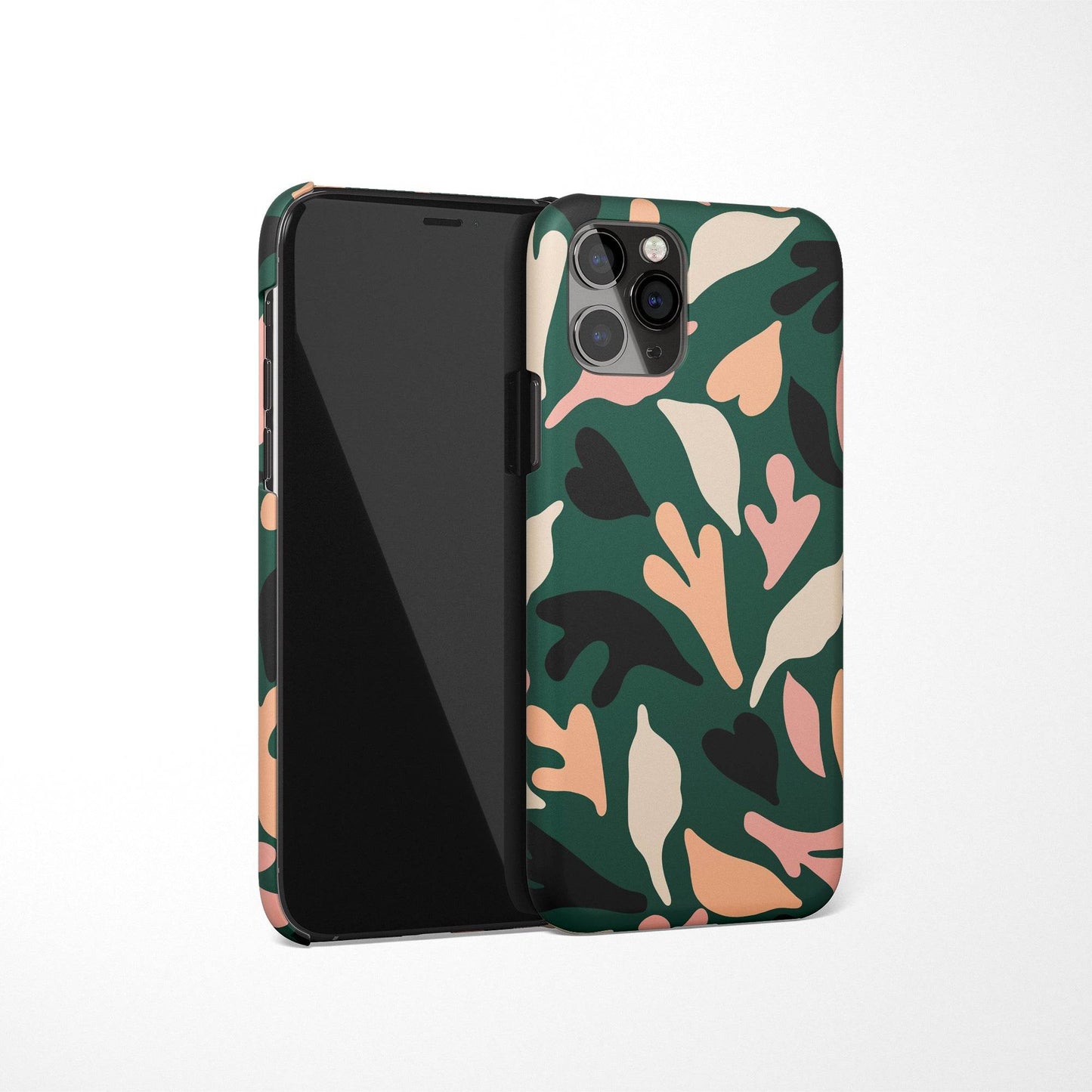 Mid Century Floral iPhone Case - HypeSheriff