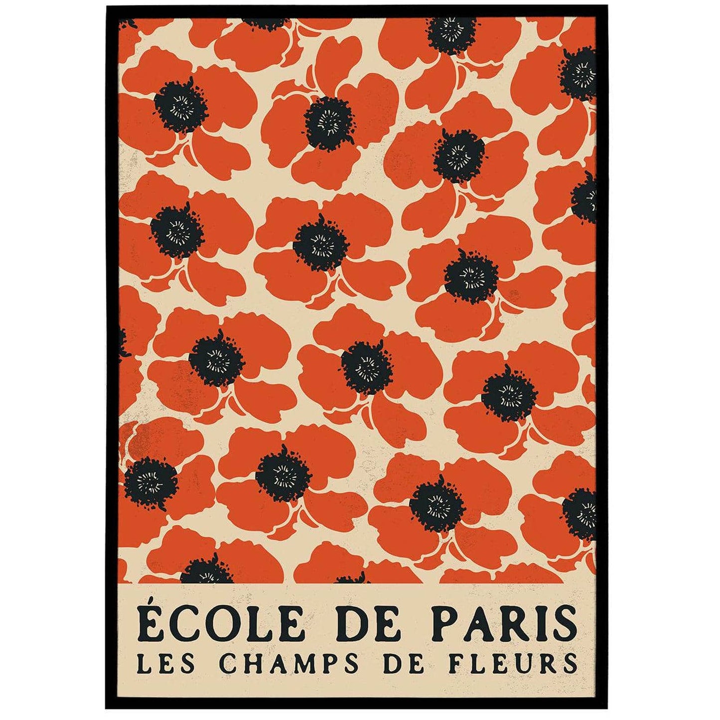 Le Champ de Fleurs Poster - HypeSheriff