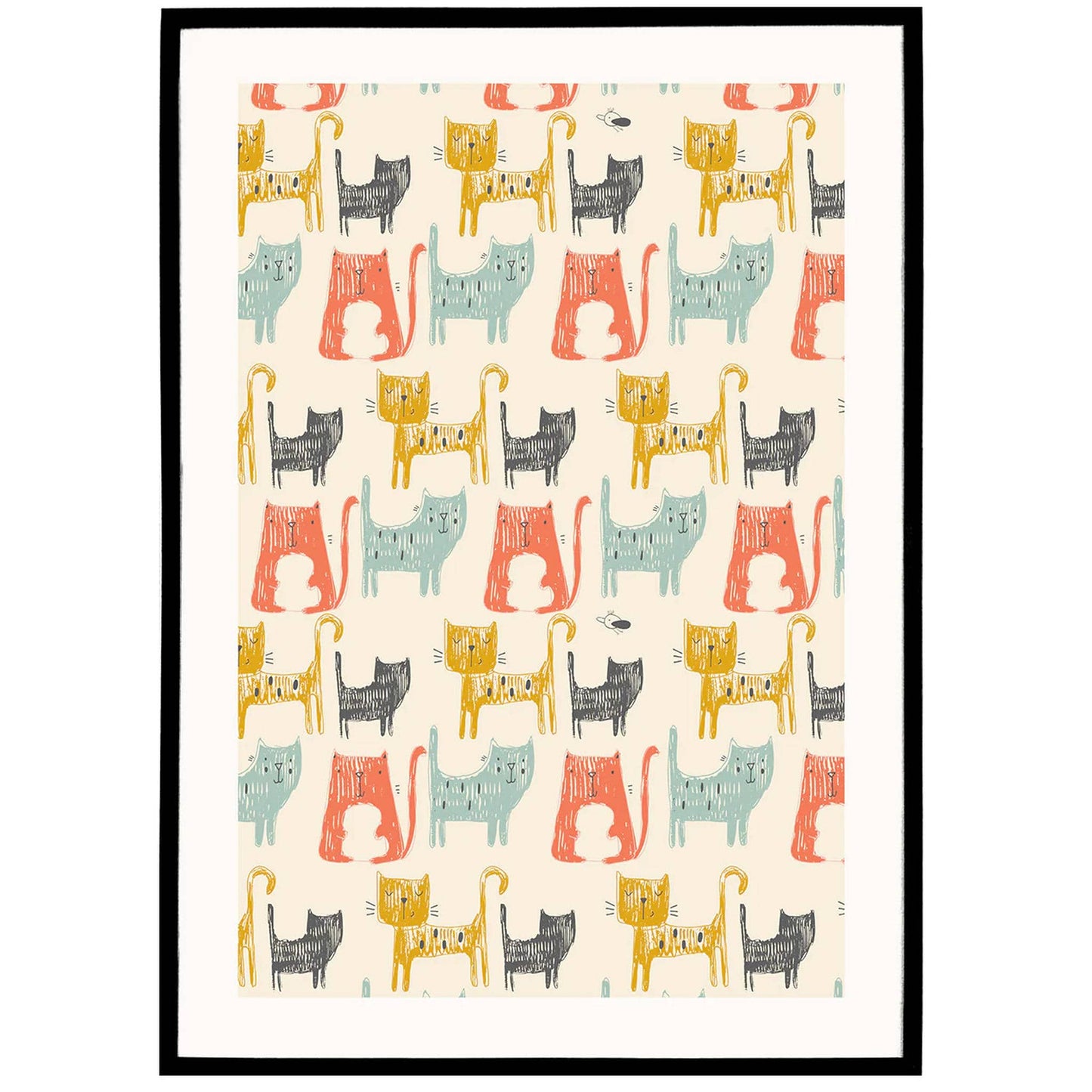 Funny Cats Poster - HypeSheriff