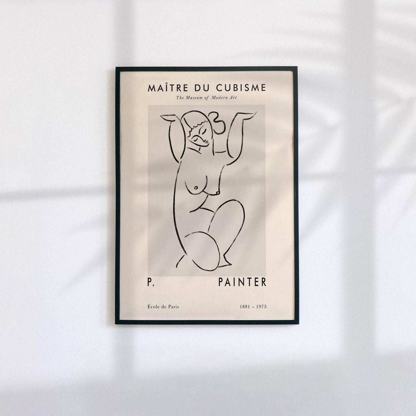 Master of Cubism Art Print - HypeSheriff