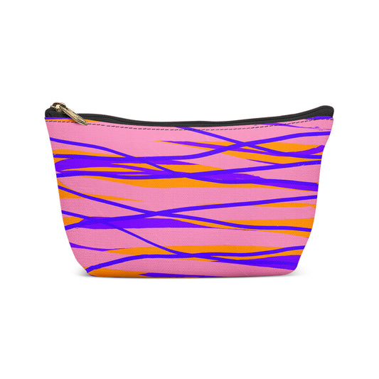 Painted Colorful Pattern Make-up Bag