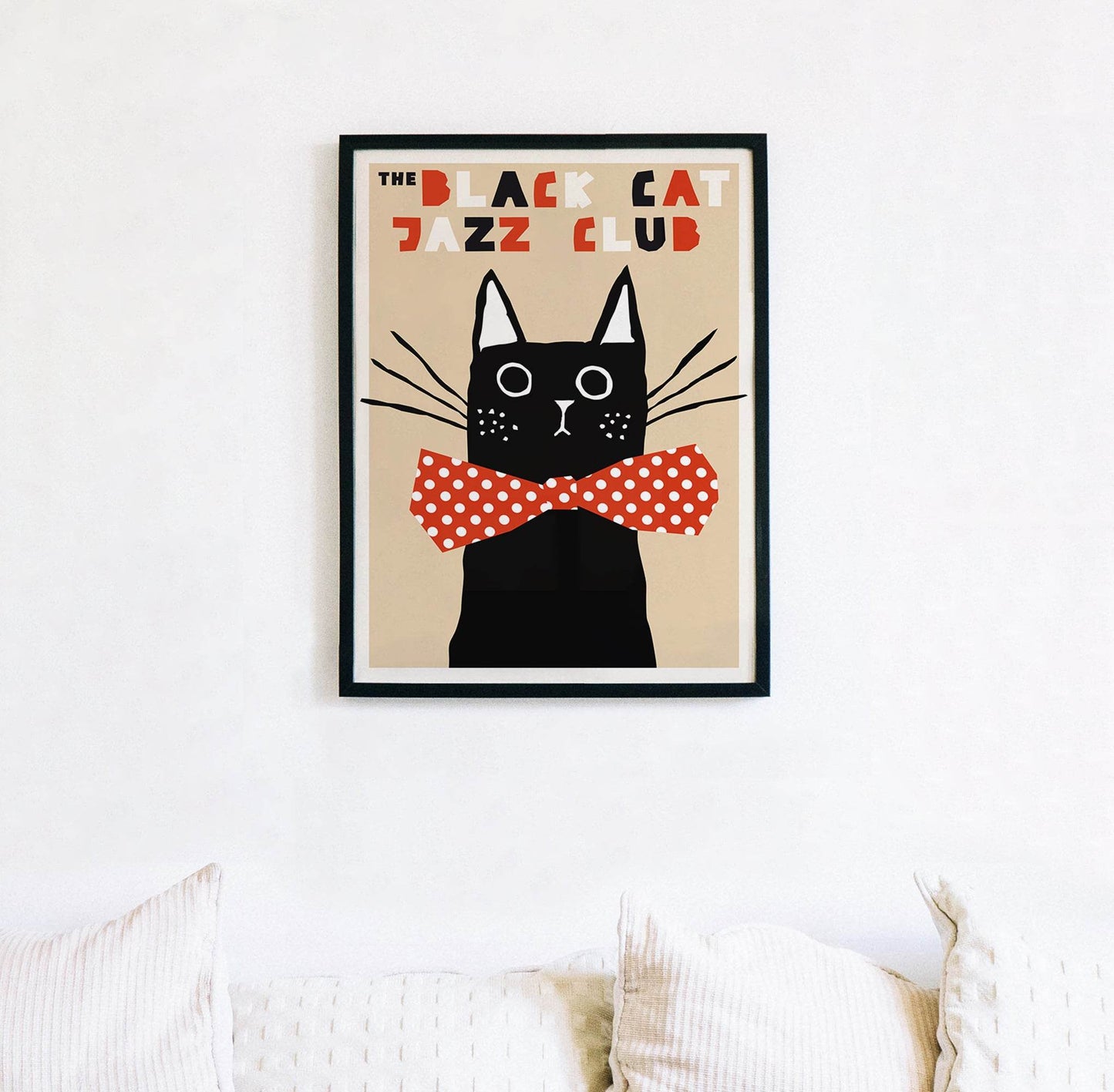 The Black Cat - Jazz Poster - HypeSheriff