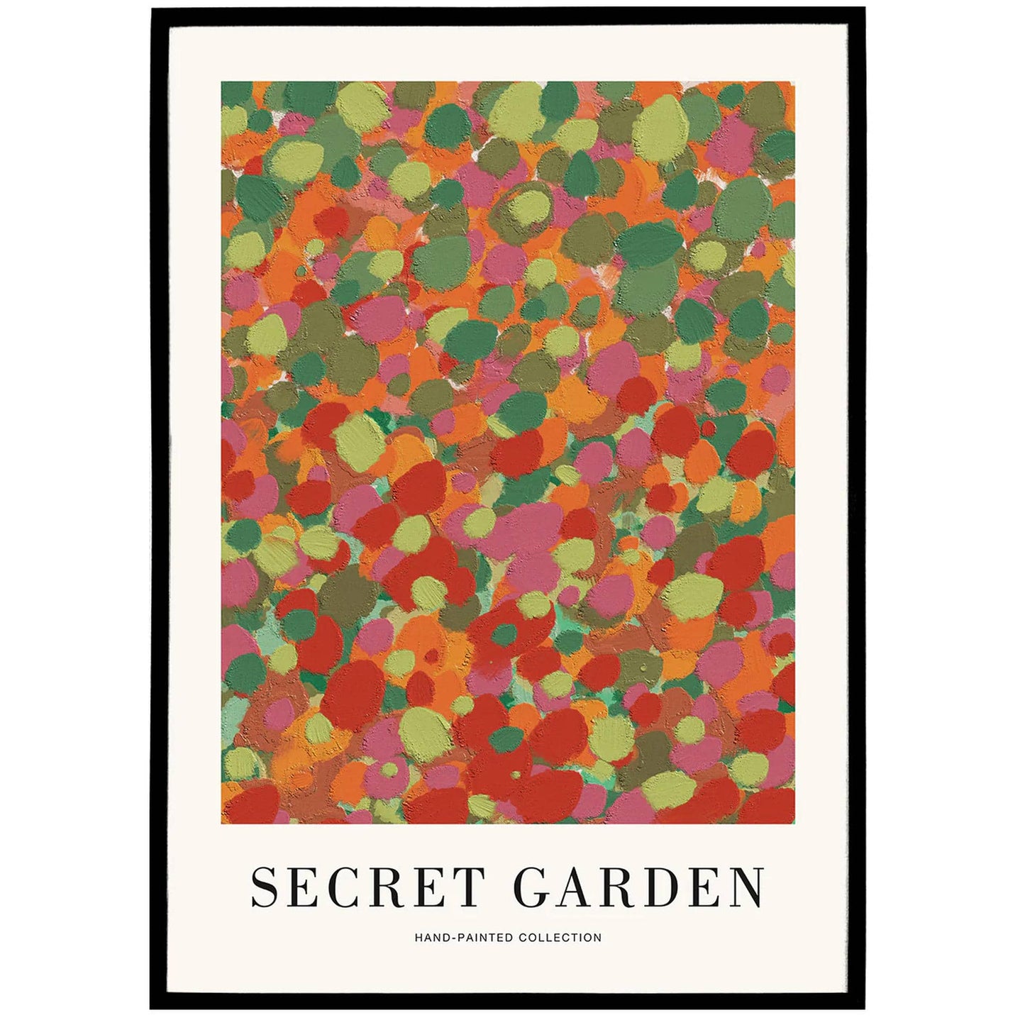 Summer Secret Garden Painting Poster - HypeSheriff