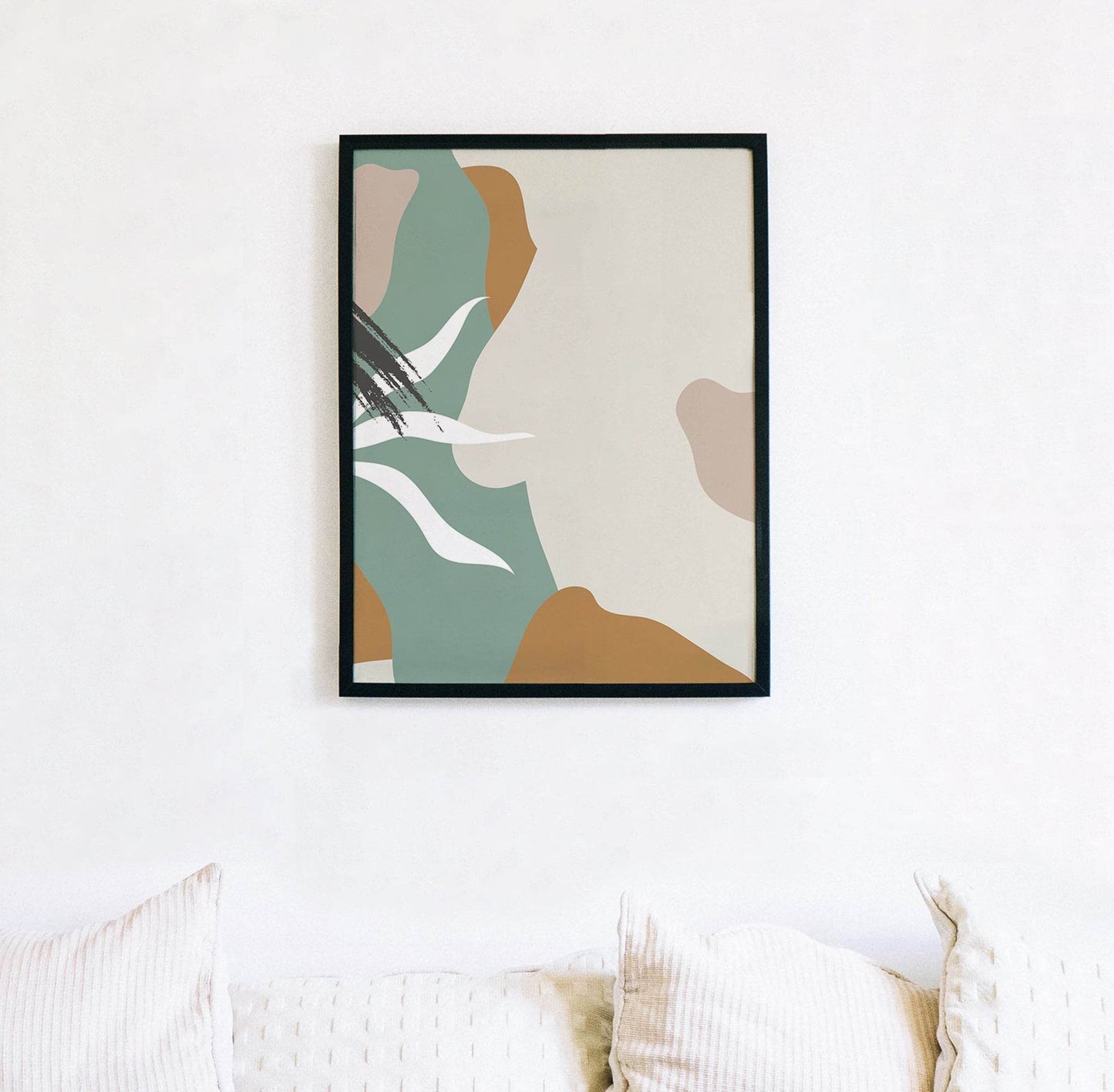 Beige Nature Inspired Print - HypeSheriff