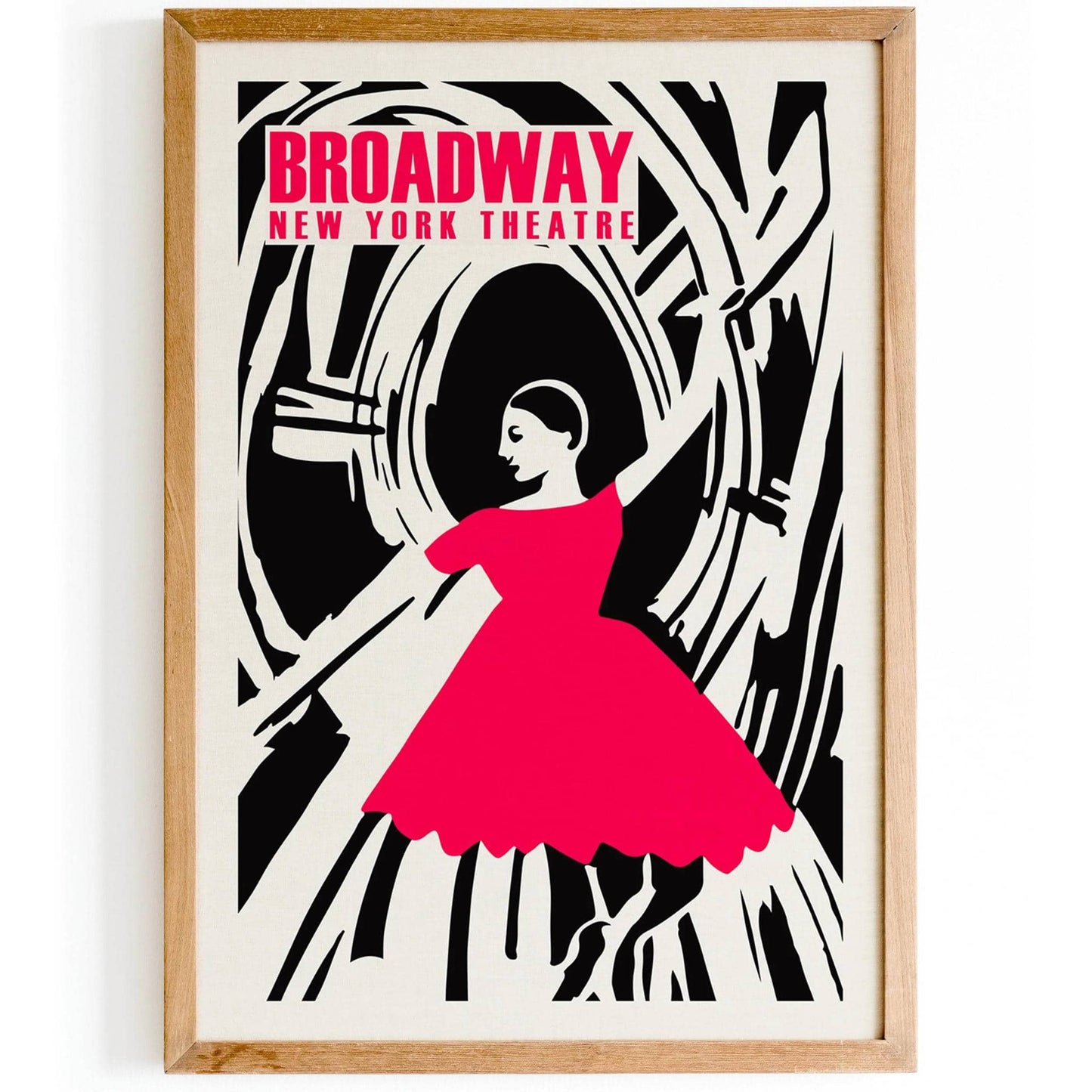 Broadway New York Theatre Poster - HypeSheriff