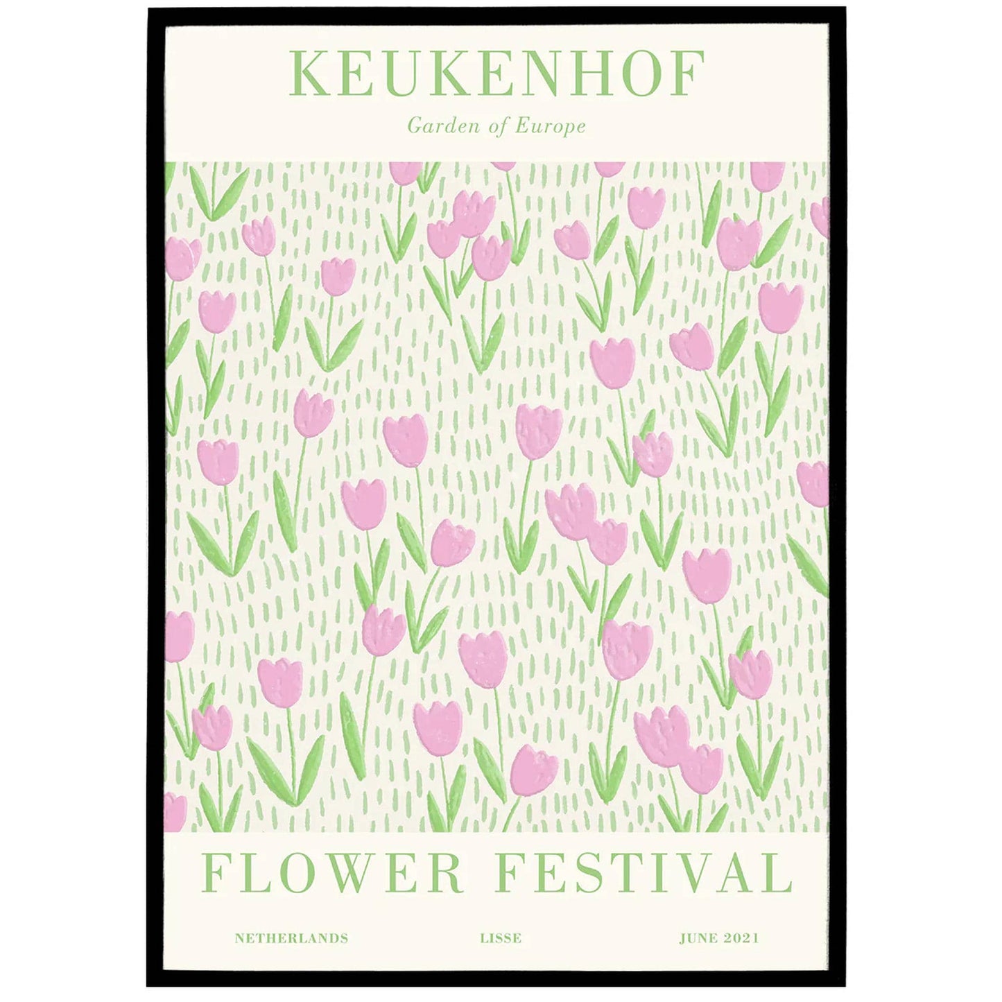 Keukenhof, Flower Festival Poster - HypeSheriff