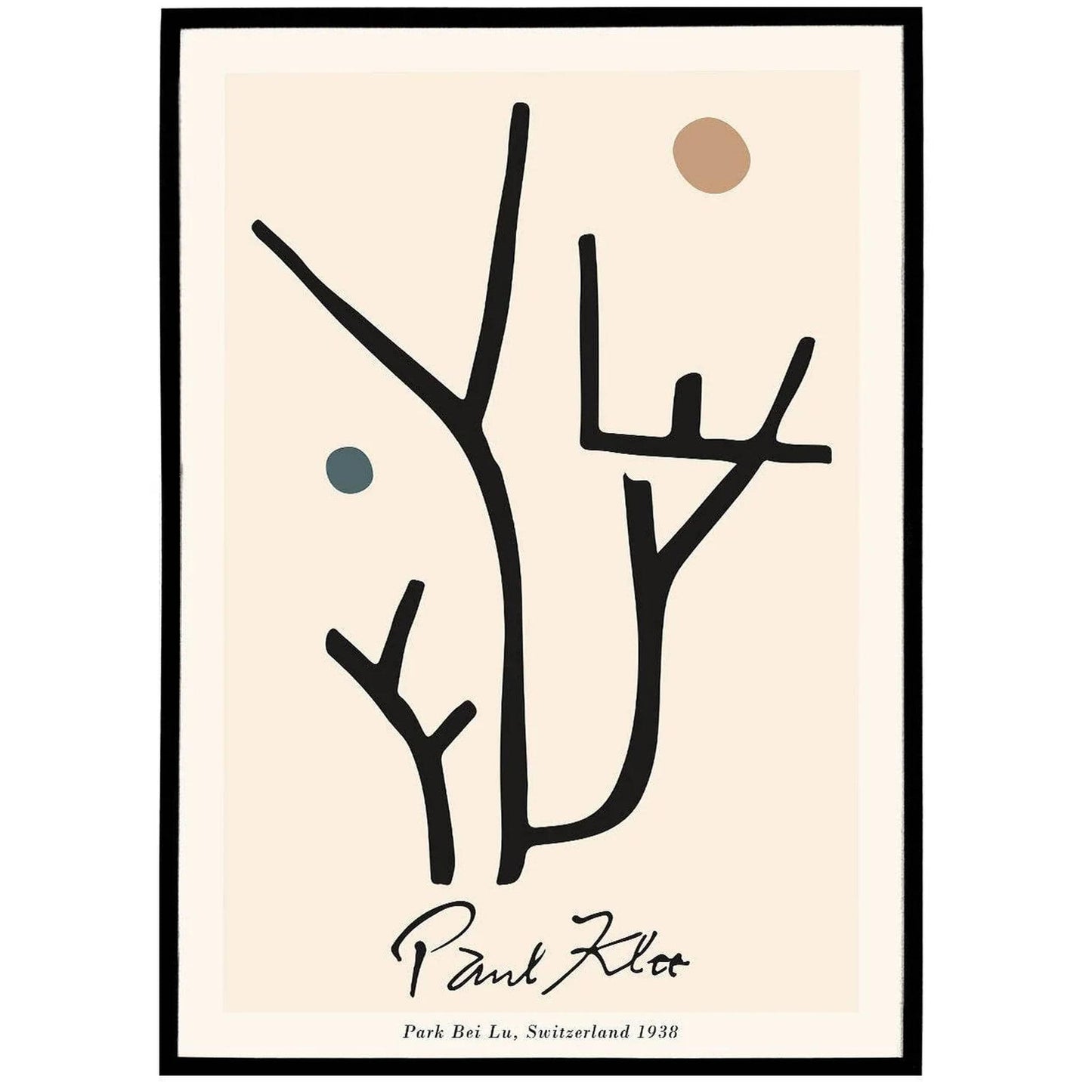 P. Klee Aesthetic Poster - HypeSheriff