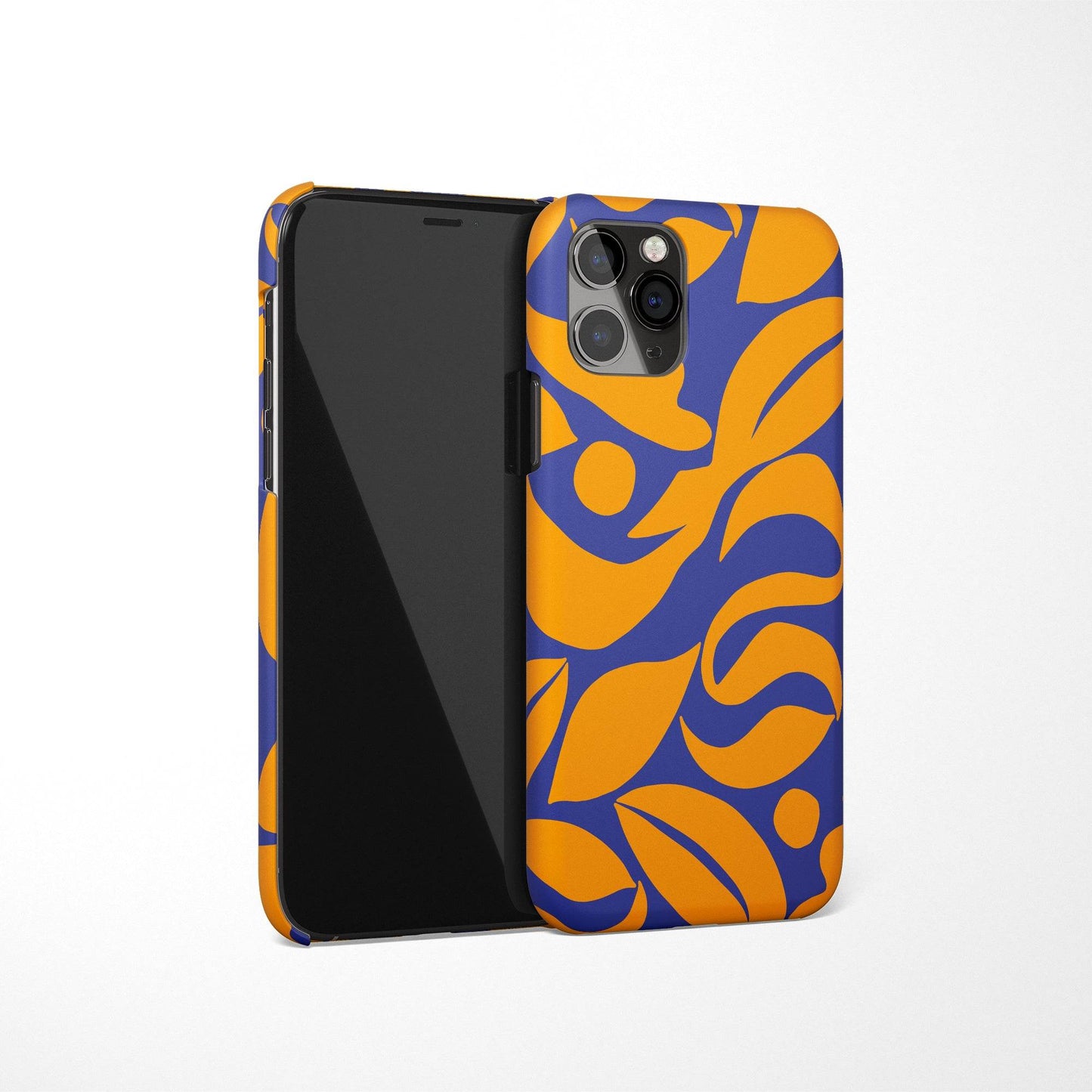 Blue and Orange iPhone Case - HypeSheriff