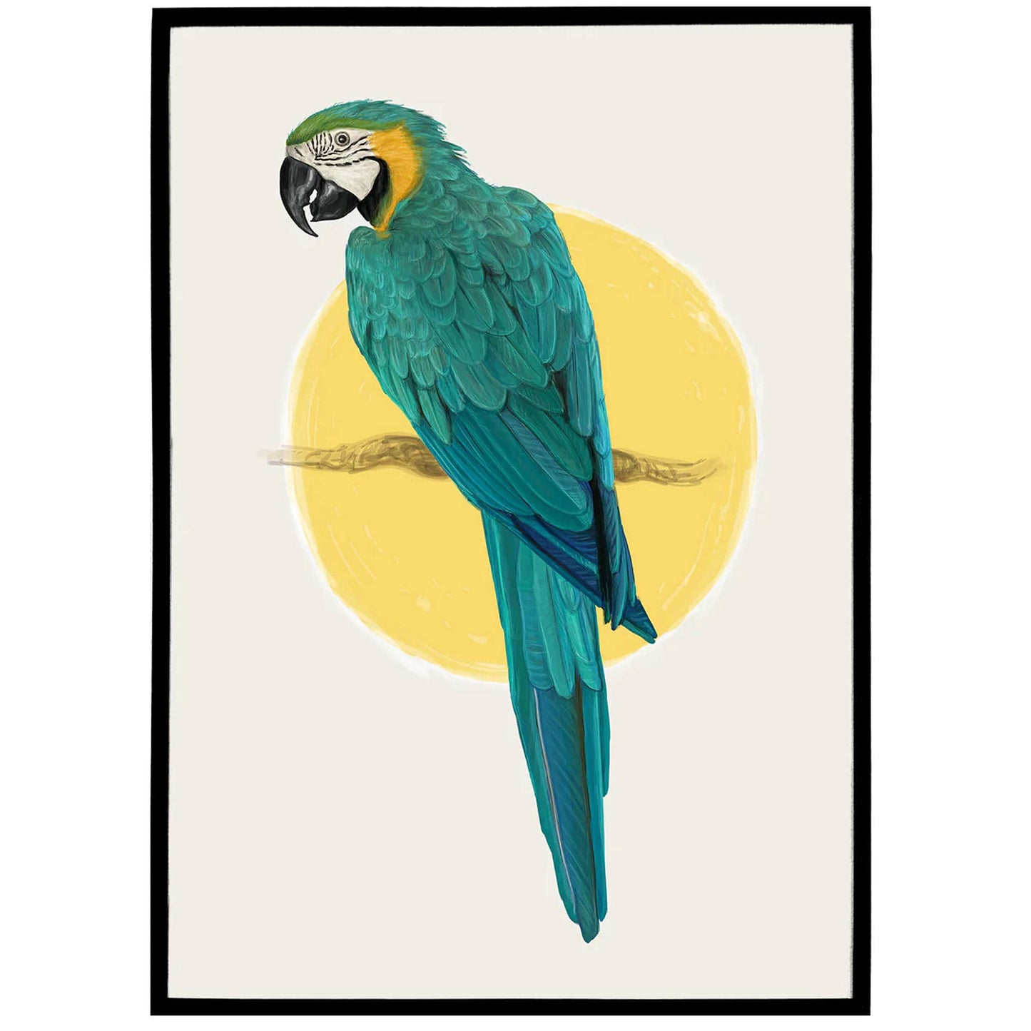 Tropical Parrot Print - HypeSheriff