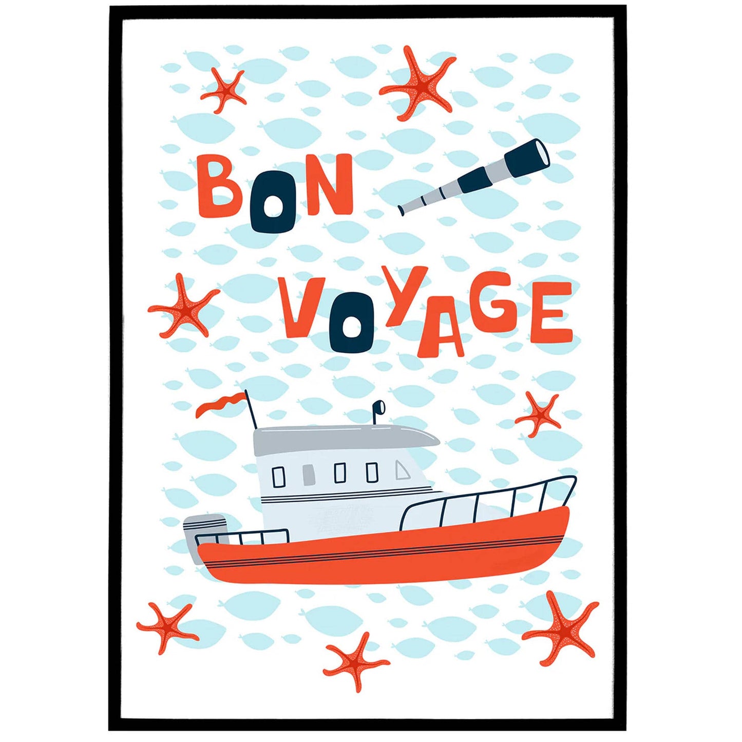 Bon Voyage Poster - HypeSheriff