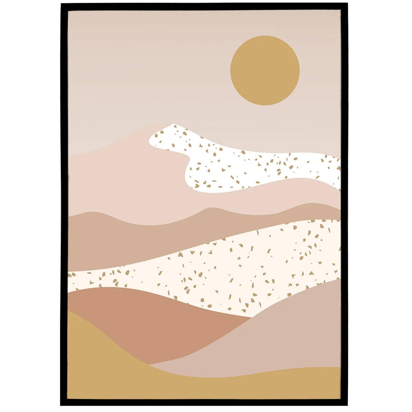 Farmhouse Landscape Poster - HypeSheriff