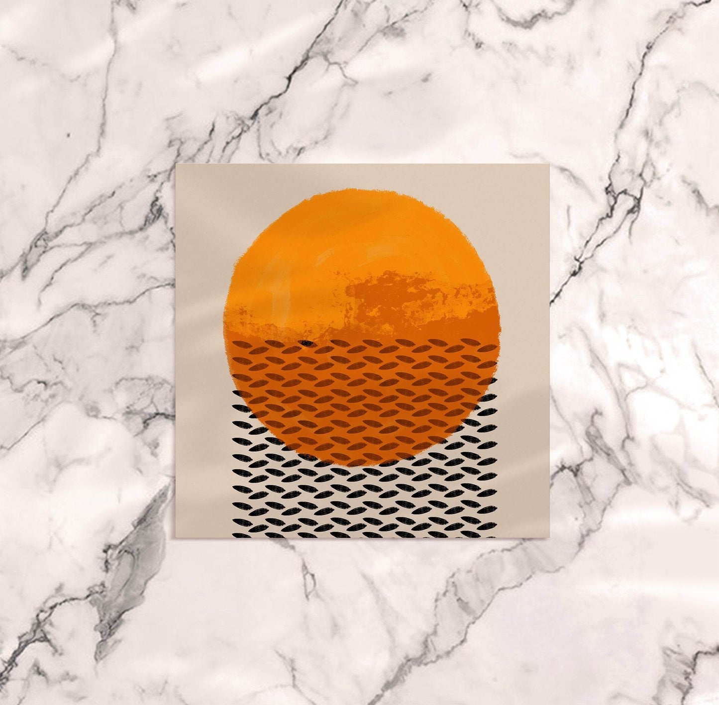 Abstract Sunset Print - HypeSheriff