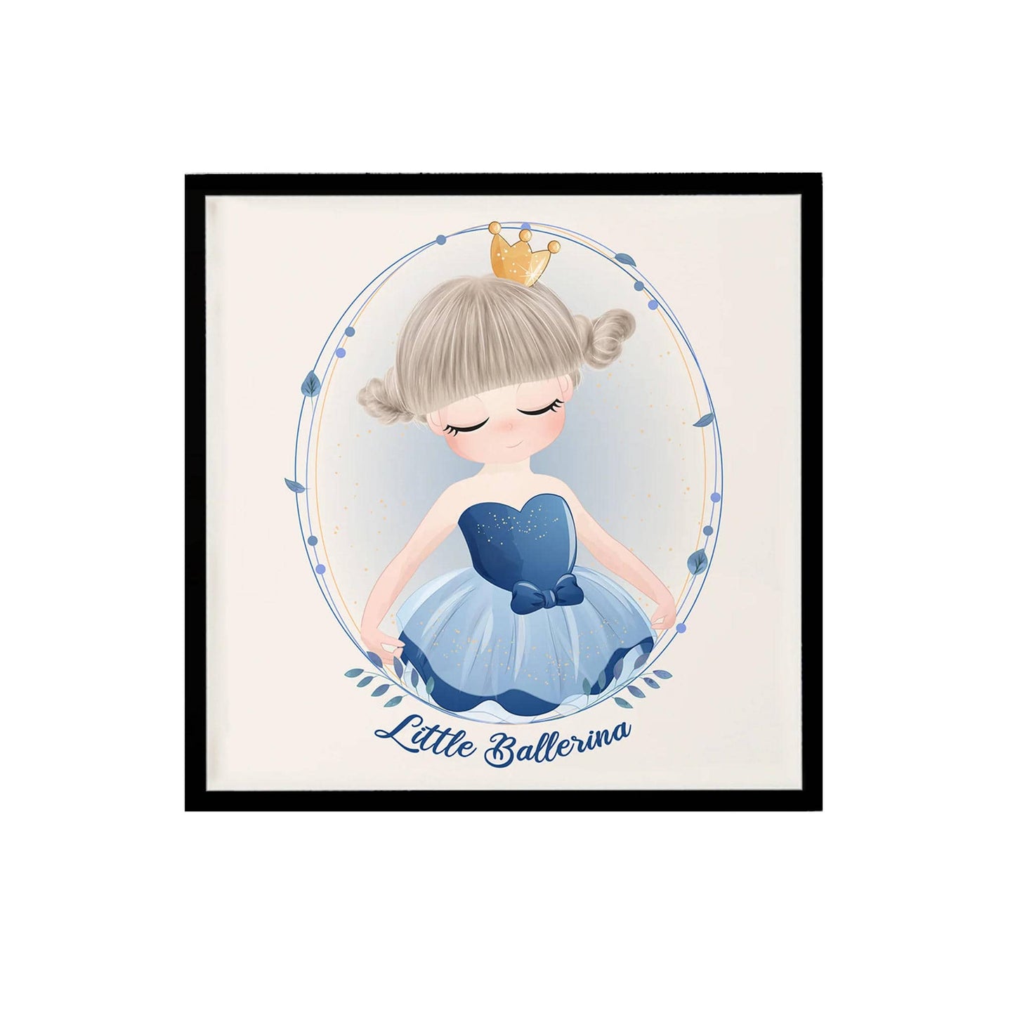 Blue Little Ballerina Print - HypeSheriff