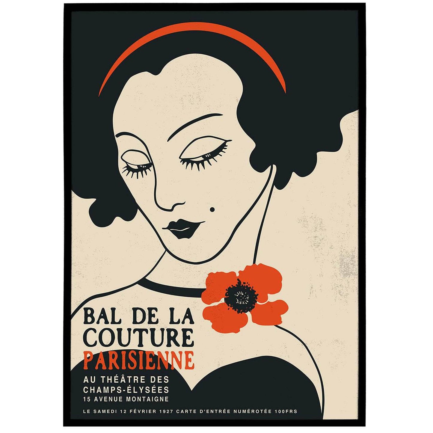 Bal de la Couture Parisienne Poster - HypeSheriff
