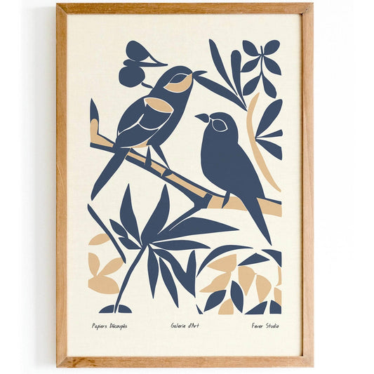 Birds on Tree Art Print - HypeSheriff