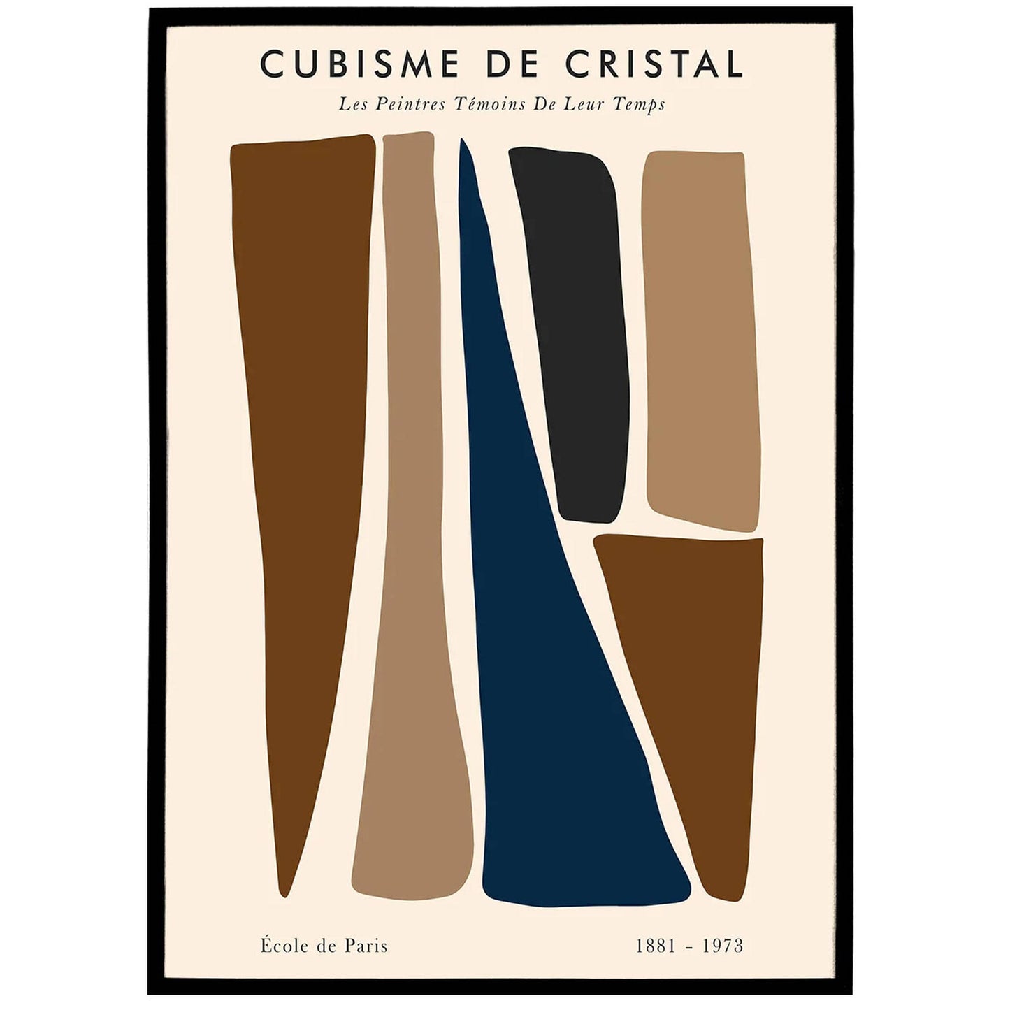 Cubism Inspired Poster - HypeSheriff