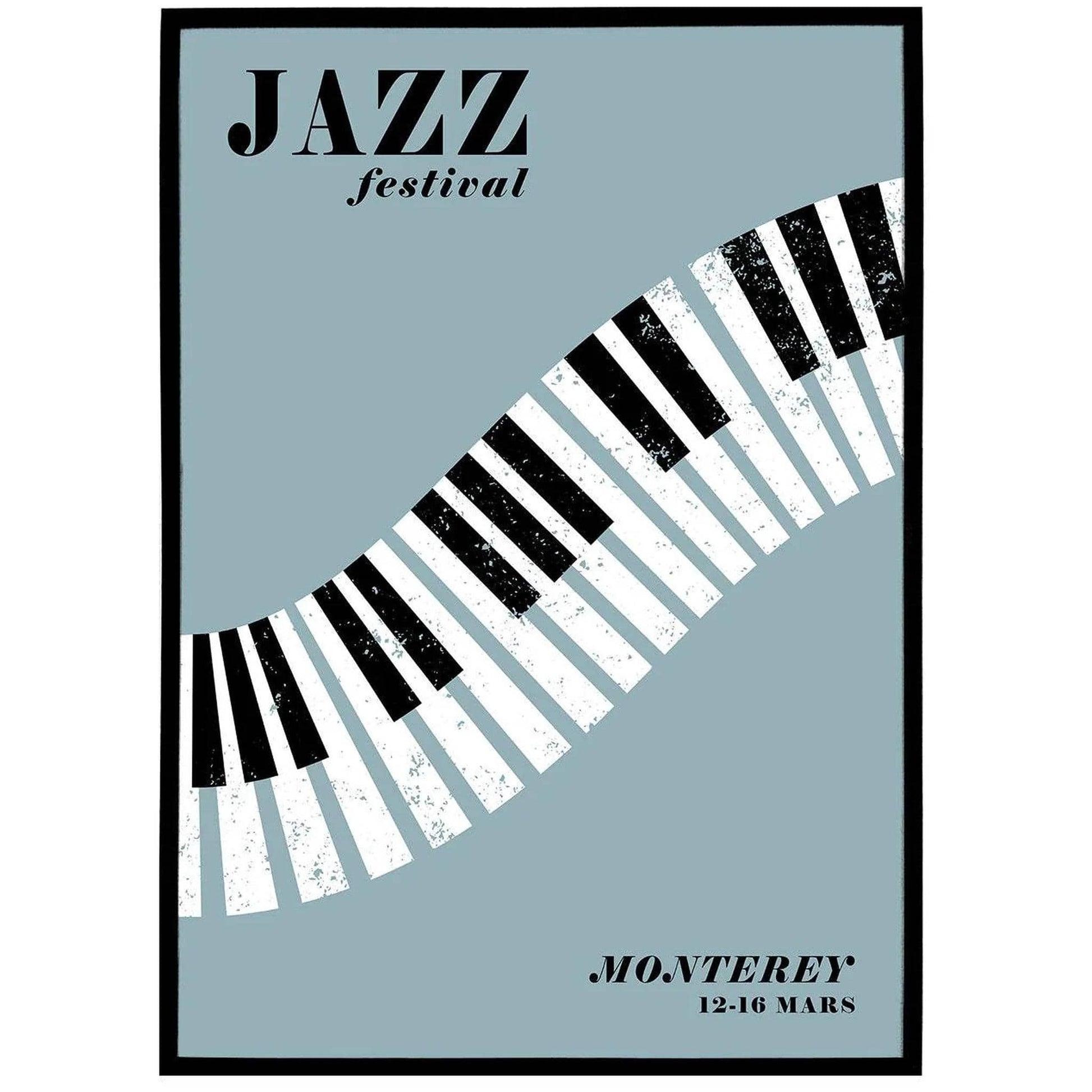 Jazz Festival, Monterey Poster - HypeSheriff