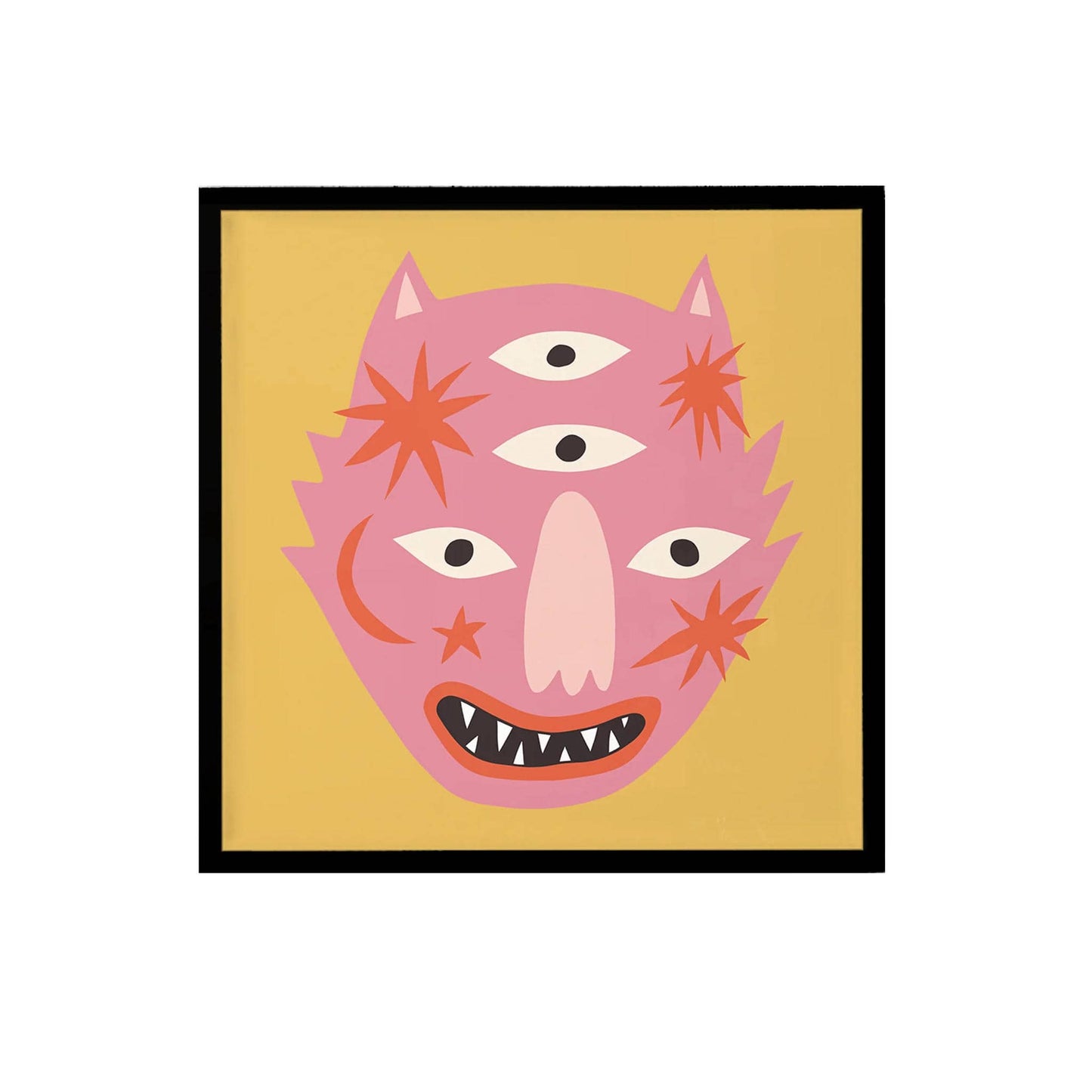 Cute Scary Monster Print - HypeSheriff
